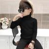 Fashion Baby Girls Winter Turtleneck Knitted Sweaters Clothes Autumn Children Boys Pullover Kids Knitwear Versatile