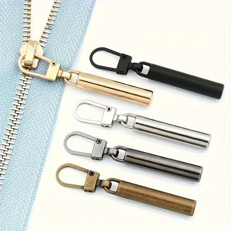 5pcs Advanced Detachable Metal Zipper - Suitable for Easy Sliding and Changing Zipper Slider for Bags, Shoes, and Clothes
