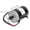 MY6812 24V 100W High Speed Small Brush Motor with Belt Pulley Electric Scooter E Bike Accessory
