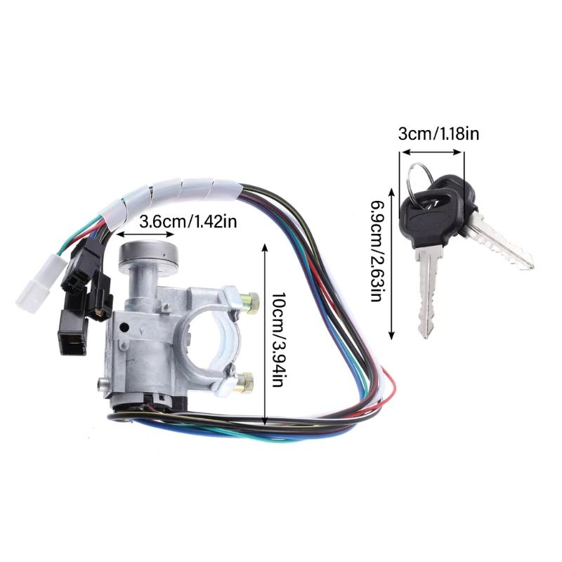 UB3976290 3976290 US681 Automotive Ignition Control Switch Key Auto Starter, Fit for B2000 B2200 B2600, Simple Operation