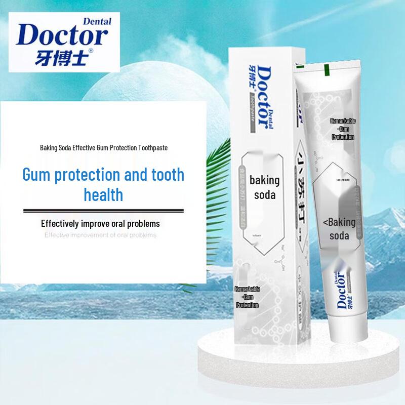 DR. Zahnpasta mit Natron für Zahnfleischpflege