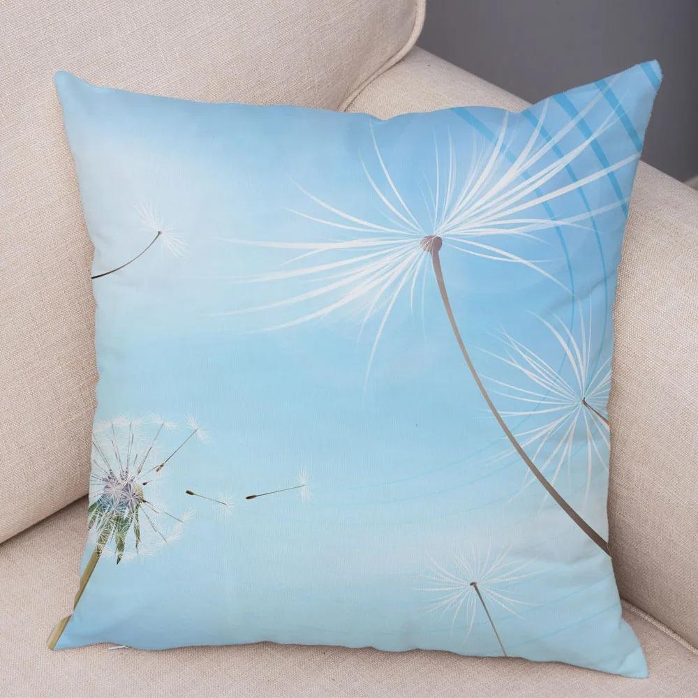 Taie d'Oreiller Décorative à Motif Floral, pour Salon, Bureau, Maison