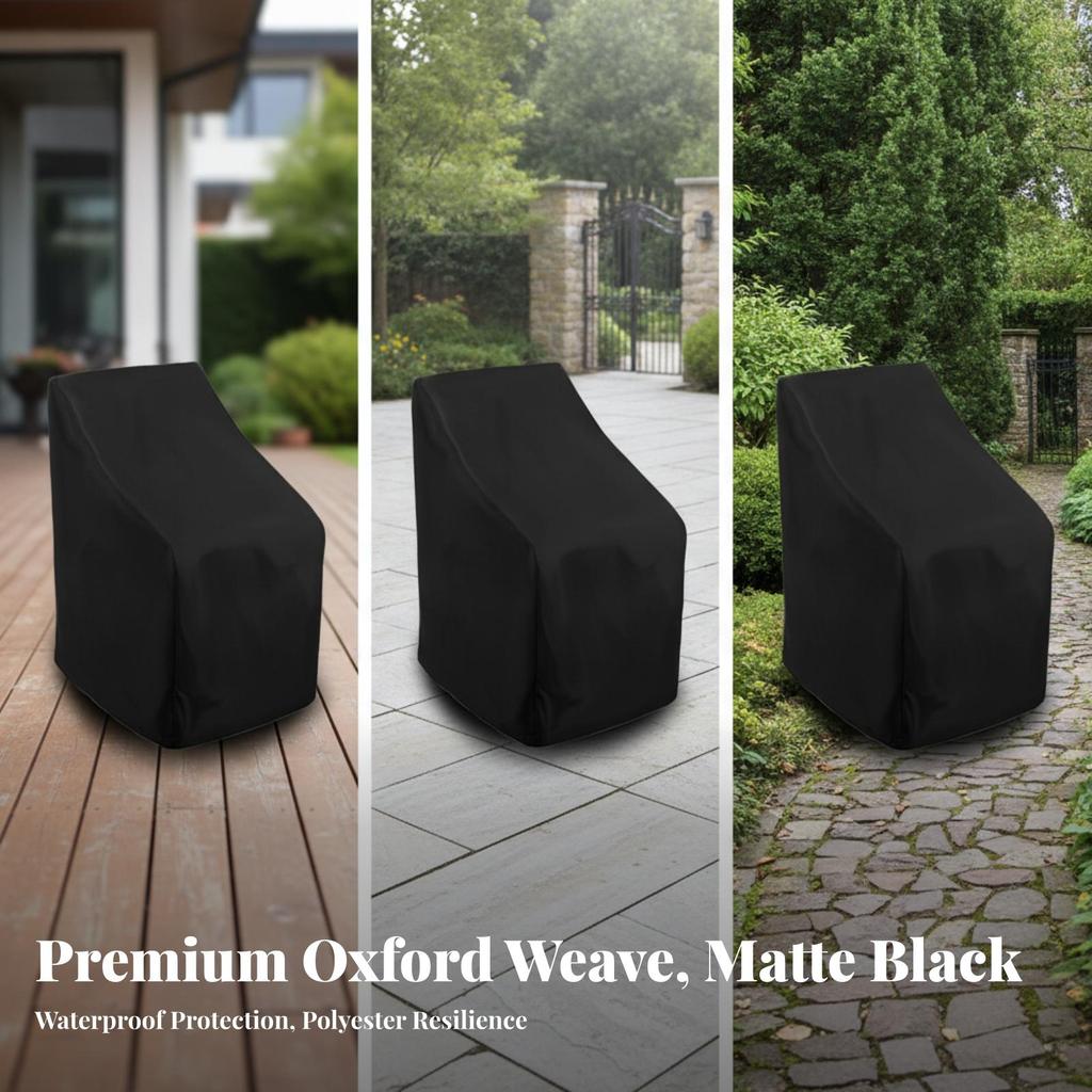 Patio Chair Cover Waterproof Outdoor Reusable for Backyard