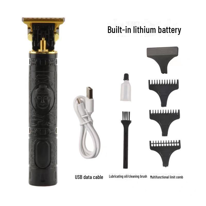 WAIKIL Electric Hair Clipper: Cross-Border Retro Carving Oil-Head & Bald Shaver