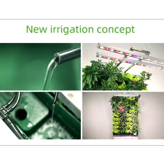 Blumentopf Undichtes Loch Design Automatischer Zyklus Tropf Kunststoff Wandbehang Pflanzer Vertikale Anlage Beutel Topf