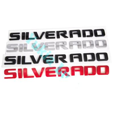 SILVERADO – plaques signalétiques pour couvercle de coffre arrière de voiture, Badge pour C/he/vy 1500 2500 3500
