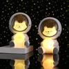 Lamp Night Button Cell Powered Cartoon Cute Astronauts And Animals Shaped Lights