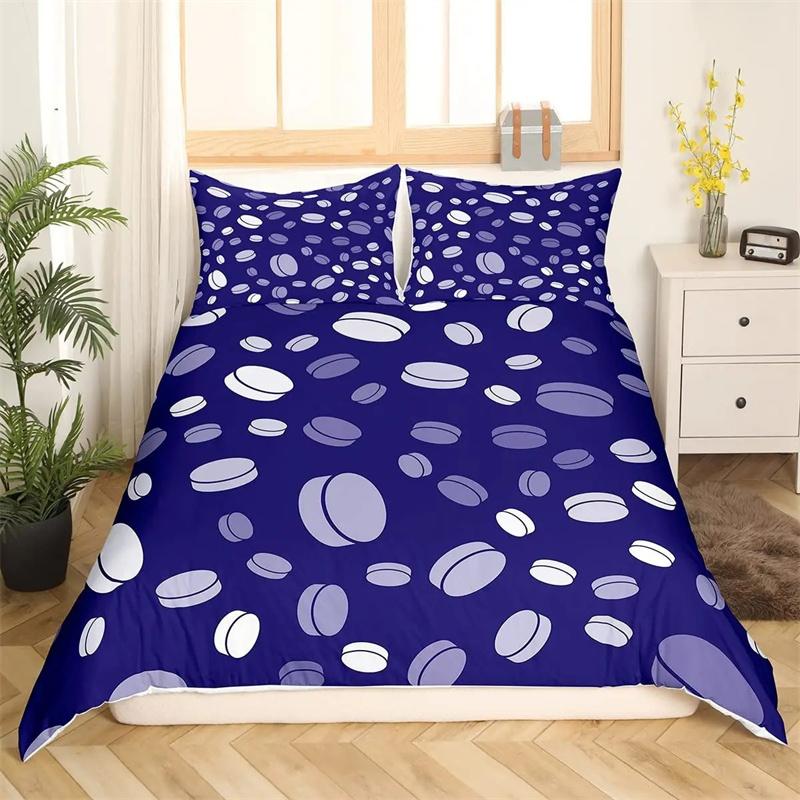 Sports Badminton Duvet Cover Fluorescent Green Pink Badminton Racket Bedding Set Sports Game Comforter Cover Fashion Quilt Cover