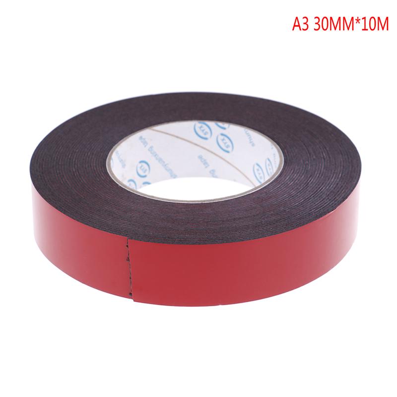 1 Roll 10M Super Strong Self-Adhesive Car Trim Body Double Sided Foam Tape