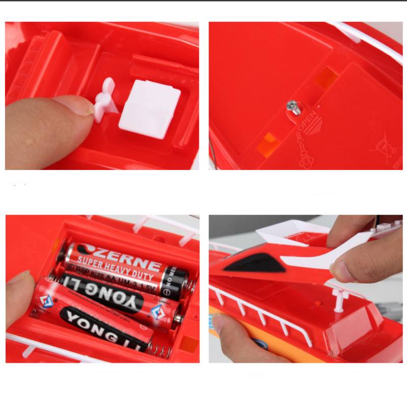 Remote Control Wireless Boat Long Endurance Electric Speedboat Childrens Toy