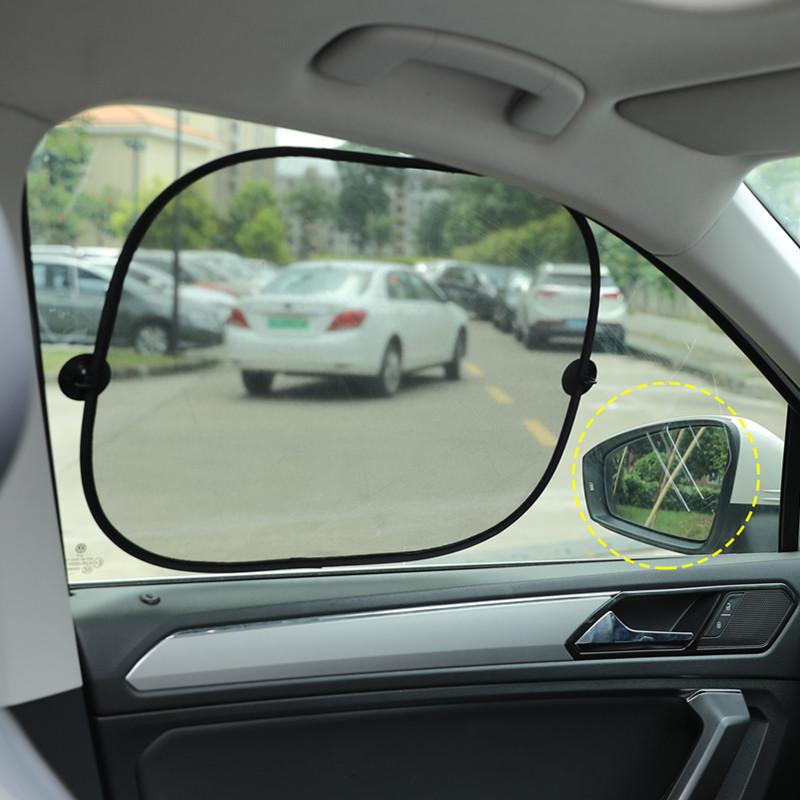 2Pcs Car Sunshade Covers Cover Universal Windscreen Folding Visor Reflector Windshield Auto Window Sun Shade Protector