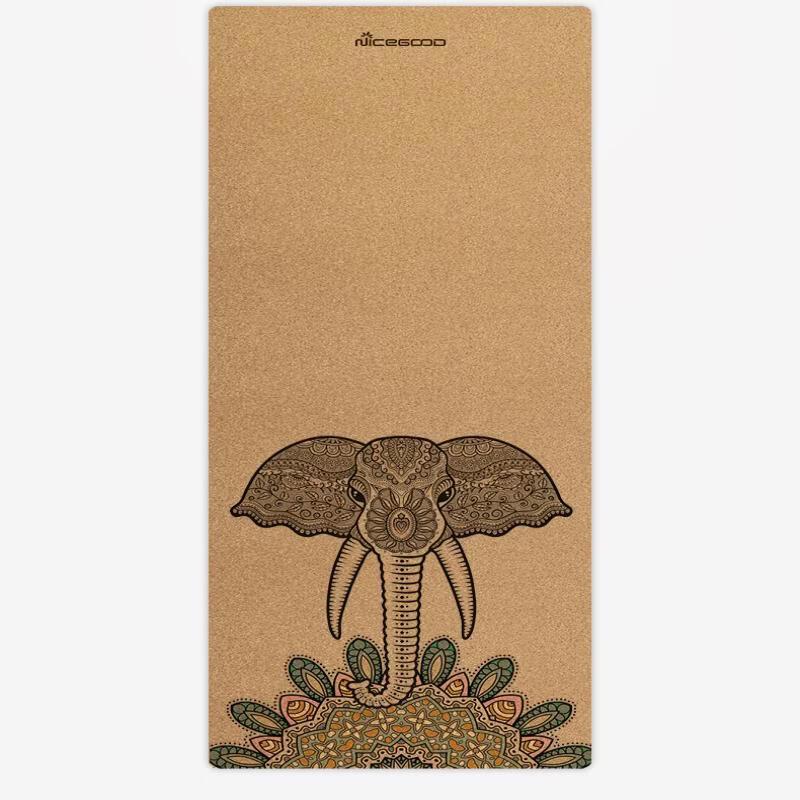 

Sanfan Thickened & Widened Foldable Cork Yoga Mat