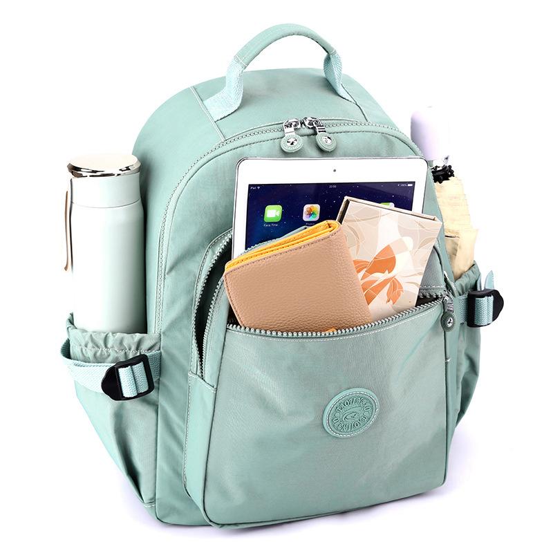 Damski plecak podróżny Nylonowy tornister Lekki plecak studencki o dużej pojemności