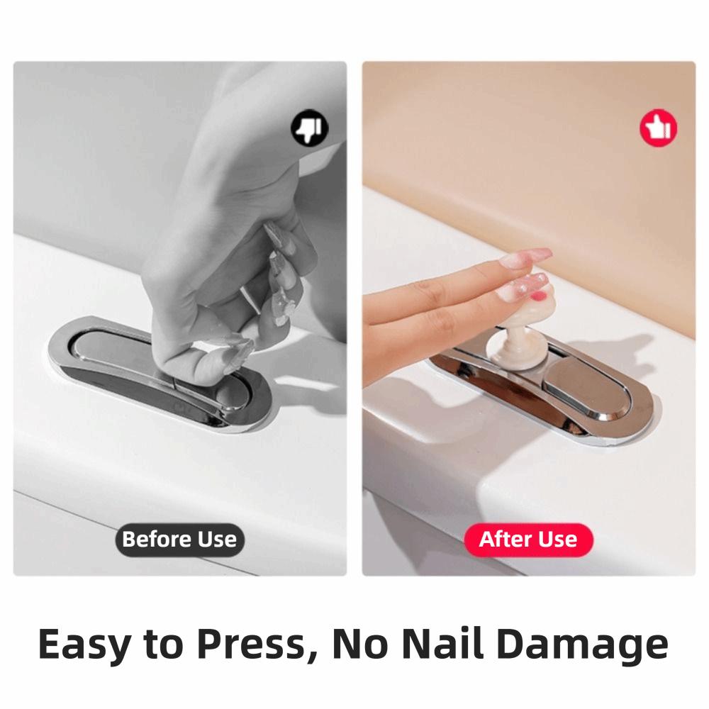 2Pcs Anti-Dirt Cat Paw Toilet Lid Lifter Hygienic Reusable Toilet Presser Plastic Creative Toilet Cover Opener Home Decor