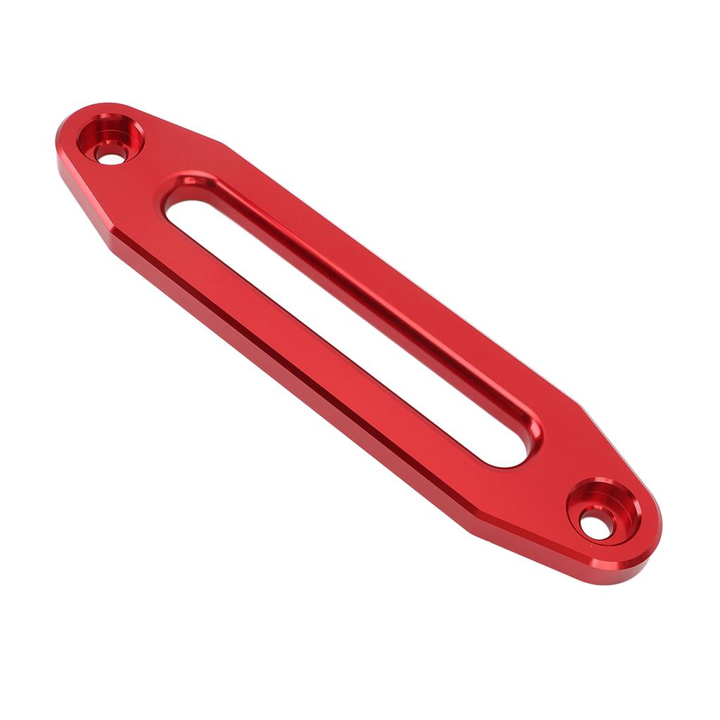 11.6in Winch Rope Cable Guide Aluminium Alloy 12000 Lbs Towing Winch Fair s for Synthetic Winch Rope Cable Guide Red