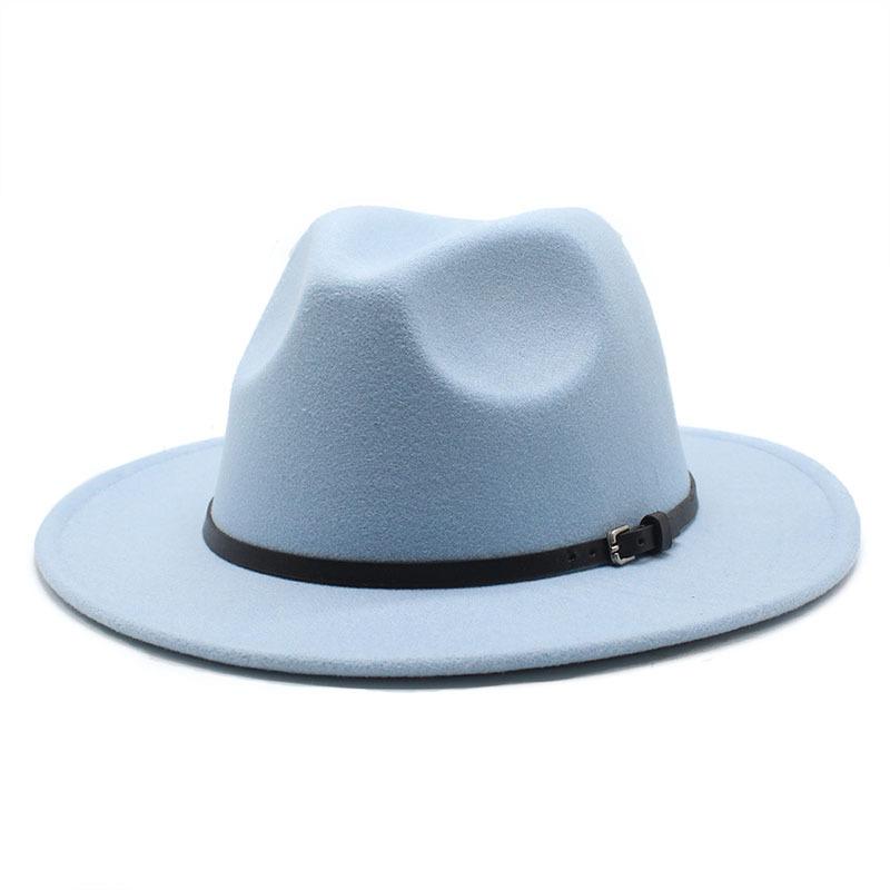 Hat Ladies Jazz Hat Seasonal British Retro Top Hat Ladies Trendy Ladies Woolen Gentleman Hat
