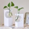 Silicone Plant Vase Gypsum Resin Mold Hydroponic Vase Frame Plaster  Desktop Ornaments
