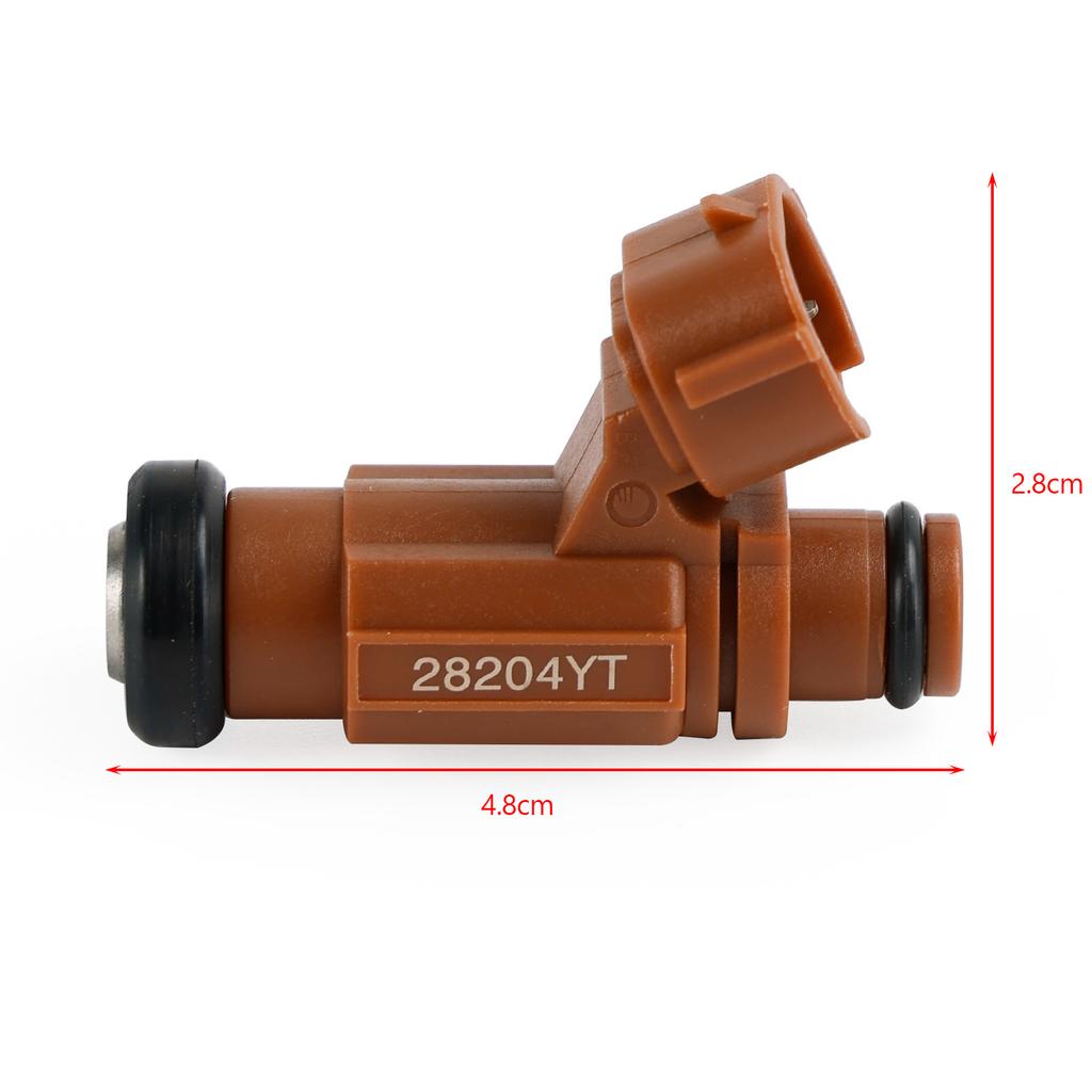 4PCS 15710-96J00 Fuel Injectors For Suzuki Outboard 175HP 200HP 225HP 250HP 300HP