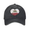 Republic California Merch Czapka z daszkiem Męska Damska Codzienna Czapki Czapka Regulowana Czapka Truckerka