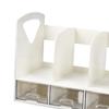 Desk Book Organizer Office Storage Rack for Home Multiuse Save Work Supplies Vertical Bookshelf