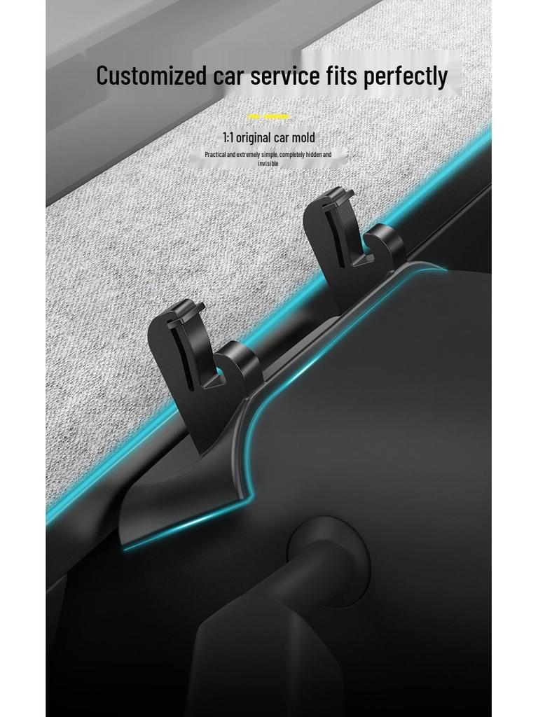 Silicone Steering Wheel & Dashboard Phone Holder for Tesla Model 3/Y (Refreshed)