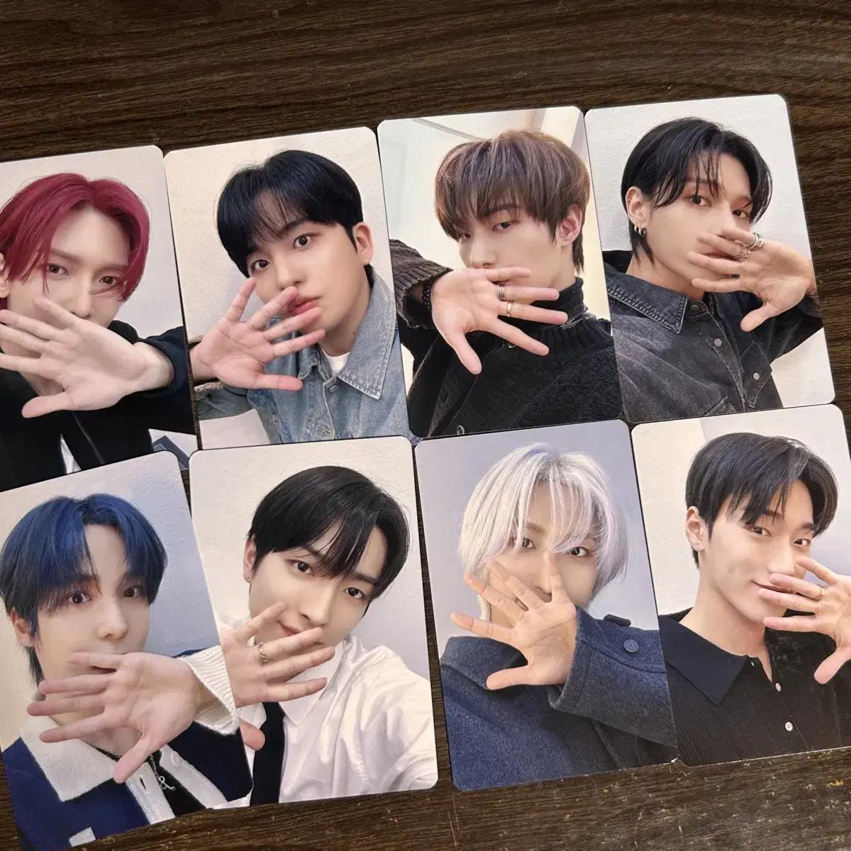 

Ateez Makestar Unreleased Photocard Handsome Version