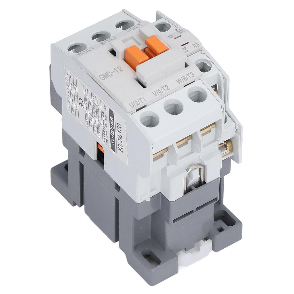 AC Contactor DIN Rail Mount Household Circuit Control Contactor 1NO 1NC 220V 50Hz 13A GMC‑12