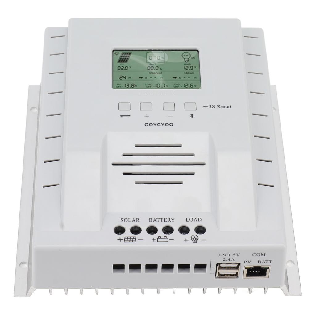 Solar Controller MPPT Solar Regulator 60A 12V 24V Maximum Input 100V Solar Charge Controller