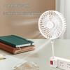 Compact Universal Three-Plug Cyclone Cooling Fan for Bedroom