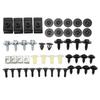 40pcs Car Undertray Clip Screws Compact Shockproof Engine Undercover Splash Shield Guard Body Bolt Replacement Avensis