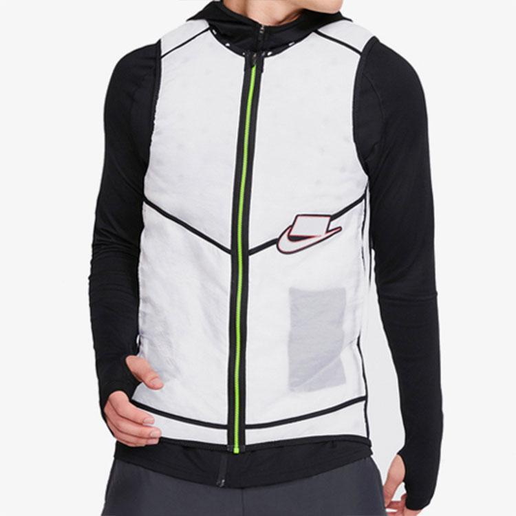 Nike Aerolayer Wild Run Running Vest Men Tops White BV5620-100