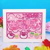 Kuromi Cartoon Diamond Painting Kit: Peace & Joy DIY Gift for Students and Kids.