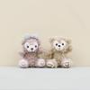 Adorable Duffy Bear Plush Keychain Soft Toy Cute Doll Accessory For Bags