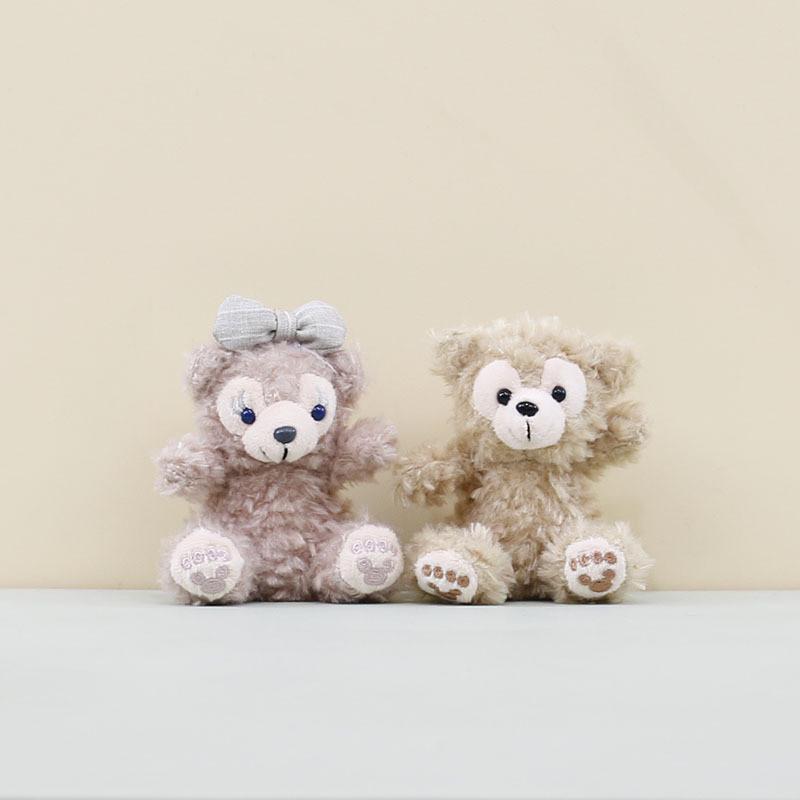 Adorable Duffy Bear Plush Keychain Soft Toy Cute Doll Accessory For Bags