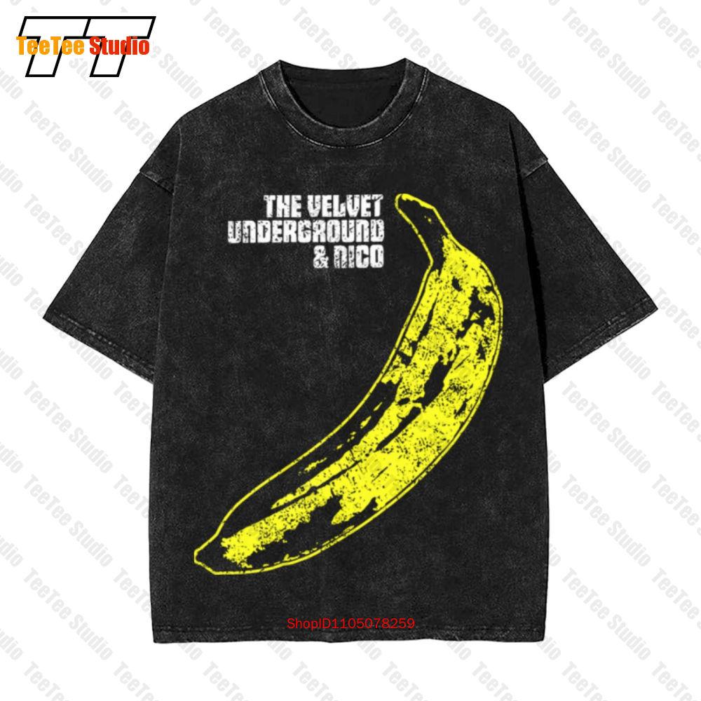 The Velvet Underground Nico Banana Lou Reed Vintage Oversized TShirt VWZJ S