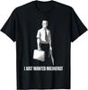 JVDRRY Funny I Just Wanted Breakfast T-Shirt
