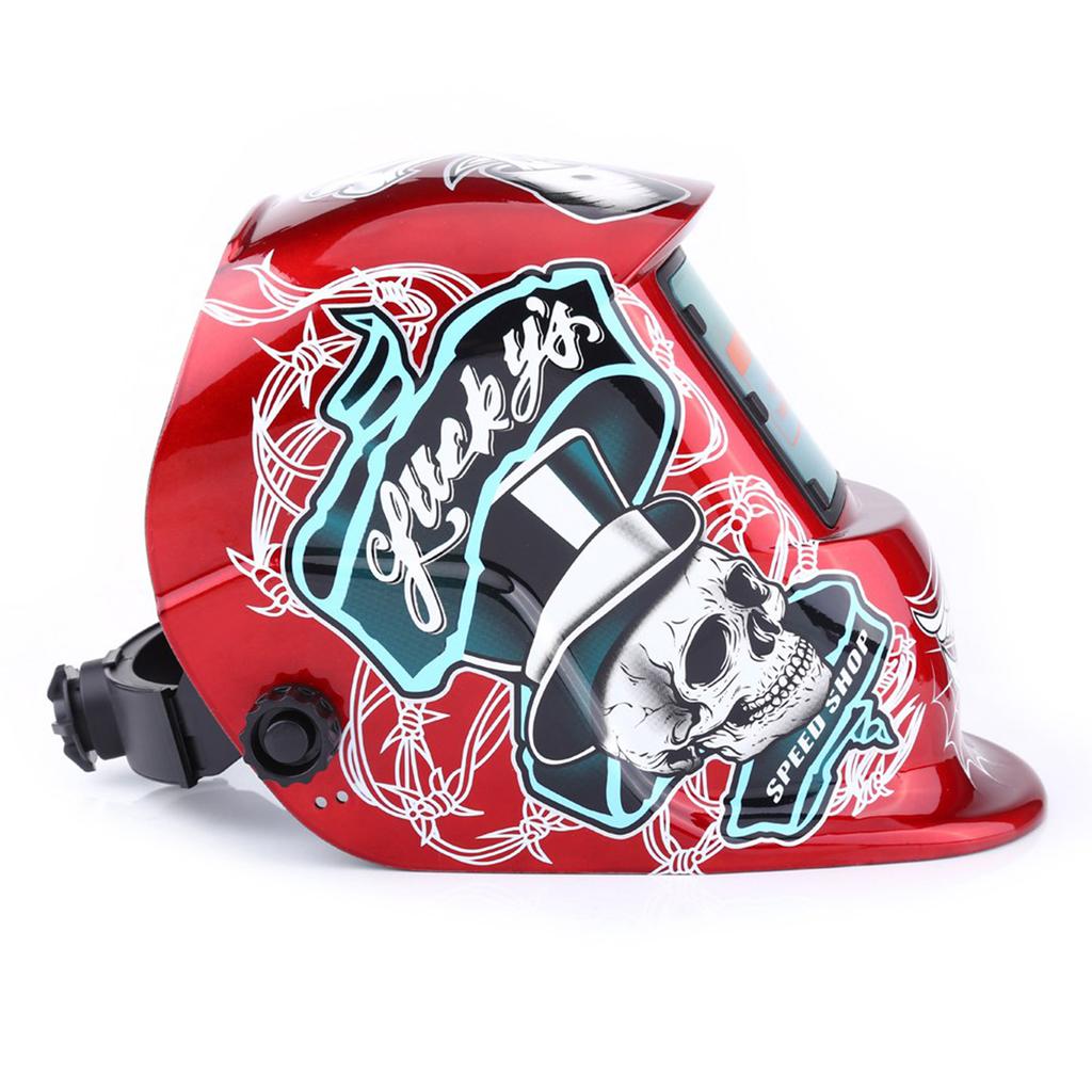 Pro Solar Auto Darkening Welding Helmet Arc Tig Mig Mask Grinding Welder Protecting Tool