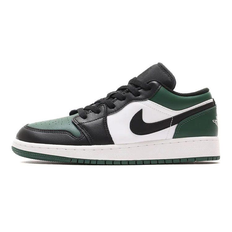Jordan 1 Low GS Green Toe