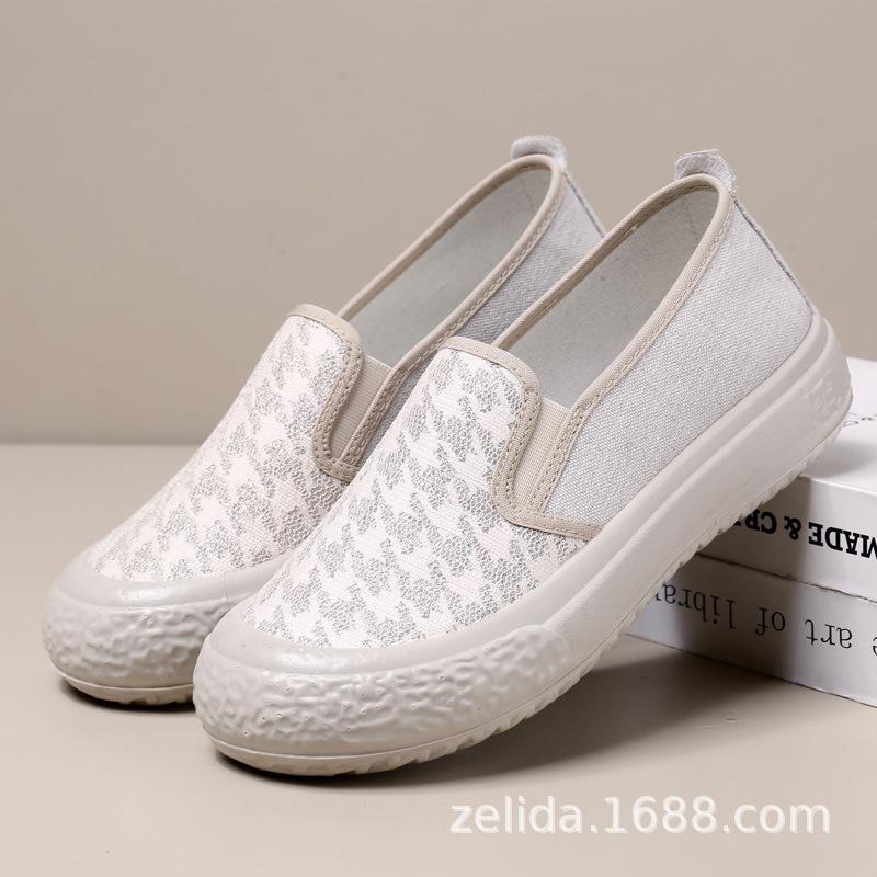 

Shoes women s 2024 spring new thick-soled small fragrant fisherman shoes trendy shallow mouth flat-soled single shoes one pedal casual shoes 41