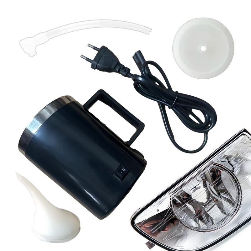 Heating Atomizing Cup Car Headlight Glass Polis H Repair Tool Automobile Headlight Restoration Kits Headlamp Restore Atomizer