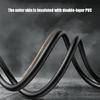 USB2.0 Active Hub Splitter Cable 40cm Double Port Adapter Cord  Flexible Designing For Multiple Device Access