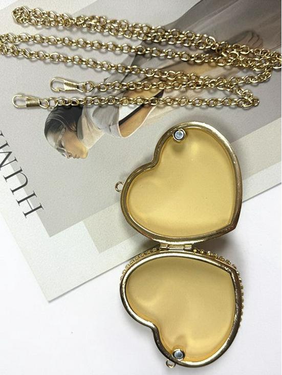 2025 Fashion Heart-shaped Mini Shoulder Bag for Women - Evening Banquet Handbag
