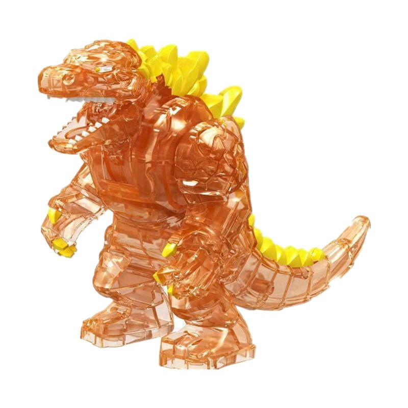Godzillas Filmreihe Großer Dinosaurier Baustein MonsterKing Mini Animation Actionfiguren Modell Spielzeug Kindergeschenk
