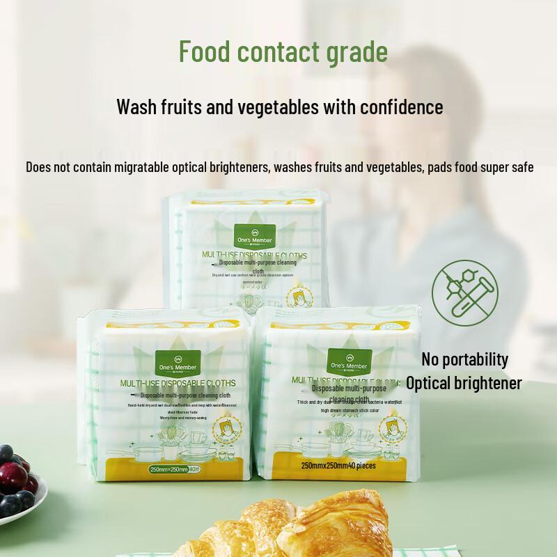 

Disposable Multi-Purpose Kitchen & Home Cleaning Cloths