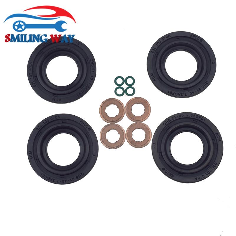 Fuel Injector Gasket Seal Washer Oring Kit For For Ford Transit Mk7 & Peugeot Boxer & Citroen Jumper Relay & Land Rover Defender