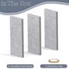 3Pieces Air Conditioning Window Seal Foam Insulation Weatherproof Panels for Portable Air Conditioners Easy Installation
