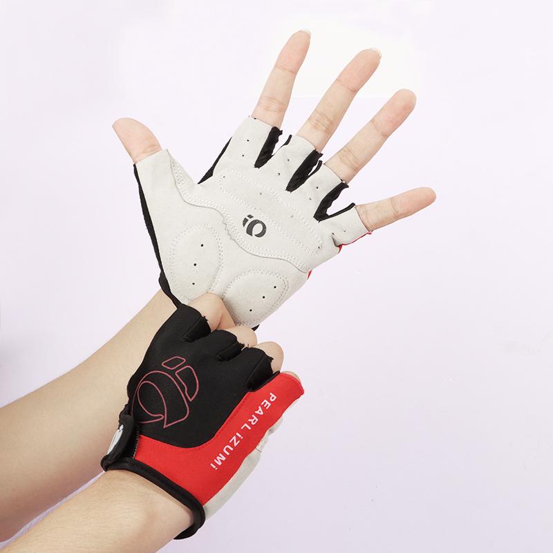 1 Paar Reithandschuhe Haushalt Stoßdämpfende Halbfingerhandschuhe Mountainbike Stoßdämpfende Handschuhe Outdoor Sportausrüstung