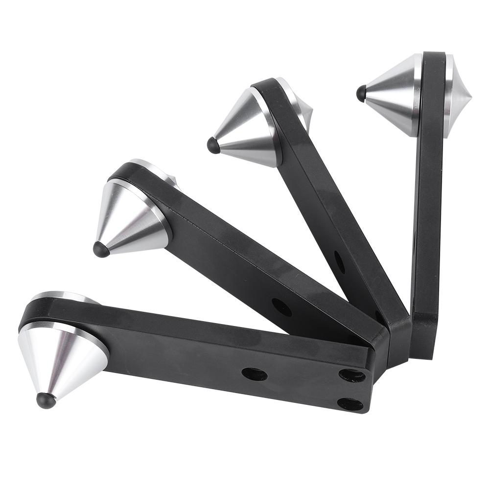 4PCS Combined Type Audio Speaker Foot Subwoofer Shockproof Spike Bracket