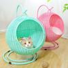 Rattan Cat Villa: Washable, Year-Round Cat House & Dog Bed