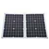 40W 18V solární nabíjecí panel, vysoce účinná skládací flexibilní solární nabíječka s USB kabelem